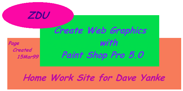 PSP homework site of Dave Yanke